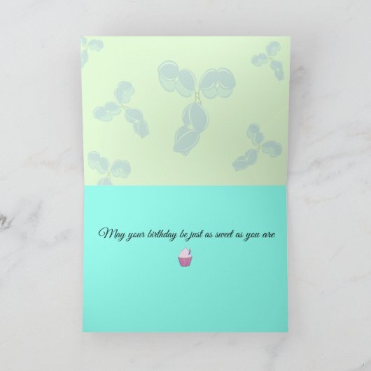 Joyeux anniversaire - IgG - carte de message perso (Intérieur)