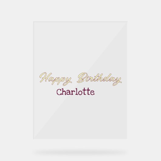 joyeux anniversaire jaune marron pastel moderne te (Recto)