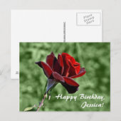 Joyeux anniversaire, Jessica ! Carte postale (Devant / Derrière)