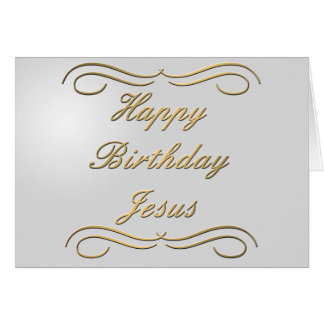 Joyeux anniversaire Jésus