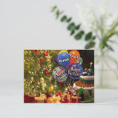 Joyeux Anniversaire Jésus, Carte de Noël (Debout devant)