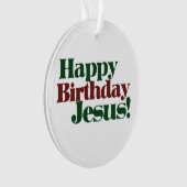 Joyeux anniversaire Jésus c'est Noël (devant)