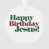 Joyeux anniversaire Jésus c'est Noël (dos)