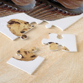 Joyeux Anniversaire Jigsaw Puzzle Chocolate Cupcak (Côté)