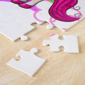 Joyeux anniversaire Jigsaw Puzzle Unicorn (Côté)