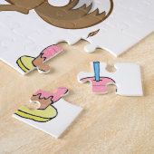 Joyeux anniversaire Jigsaw Puzzle Wolf (Côté)