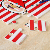 Joyeux Anniversaire Joyeux Noël Puzzle  (Côté)