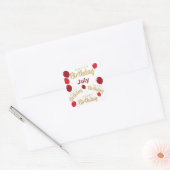 Joyeux anniversaire Juillet Anniversaire Sticker (Enveloppe)