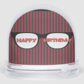 Joyeux Anniversaire Lunettes (Arrière)