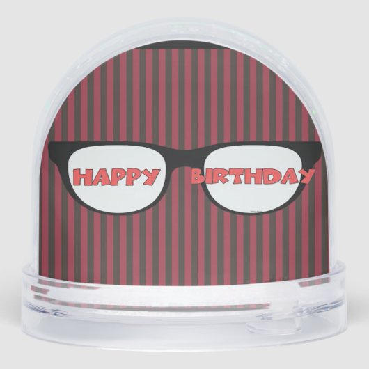 Joyeux Anniversaire Lunettes (Arrière)