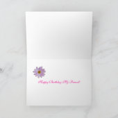Joyeux anniversaire Ma carte d'ami (Intérieur)