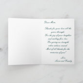 Joyeux anniversaire maman Carte photo modèle (Intérieur)