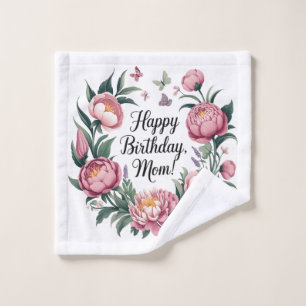 Joyeux anniversaire Maman Design Floral
