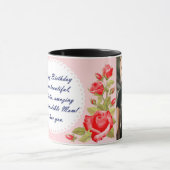 Joyeux Anniversaire Maman Mug : Envoyer l'amour av (Centre)