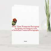 Joyeux Anniversaire Maman Rouge Roses Cartes de Co (Dos)