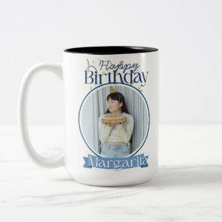 Joyeux Anniversaire Margarita Mug | Photo nom pers
