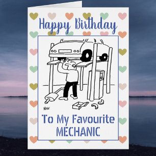 Joyeux Anniversaire Mécanicien