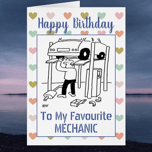 Joyeux Anniversaire Mécanicien