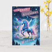 Joyeux Anniversaire (modifiable) Carte de voeux pl (Fleur jaune)