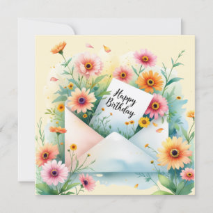 Joyeux anniversaire mon ami. Carte de vœux
