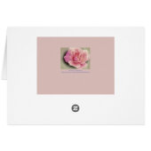 Joyeux Anniversaire, Mon Amour/ Rose (Dos Horizontal)