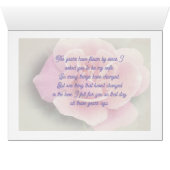 Joyeux Anniversaire, Mon Amour/ Rose (Intérieur Horizontal (Bas))