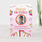 Joyeux anniversaire Mon fils, cartes d'anniversair (Devant)