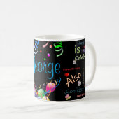 Joyeux Anniversaire Mug (Devant droit)