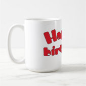 Joyeux Anniversaire Mug (Gauche)