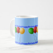 Joyeux Anniversaire Mug (Devant gauche)