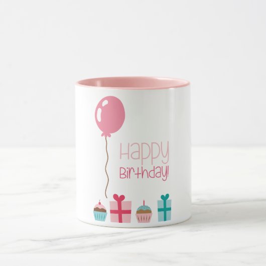 Joyeux Anniversaire Mug (Centre)