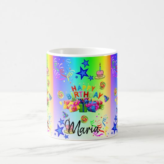 Joyeux Anniversaire Mug (Centre)