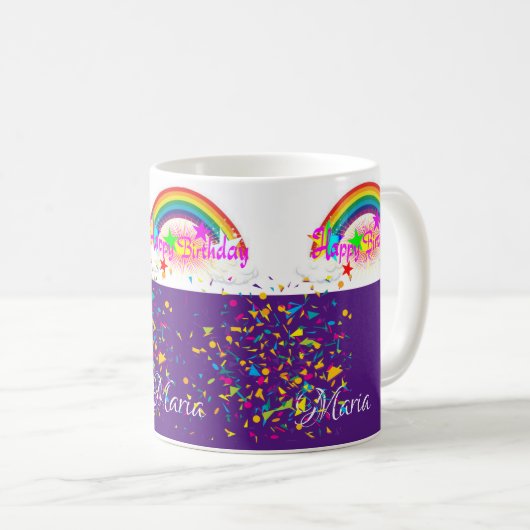 Joyeux Anniversaire Mug (Devant droit)