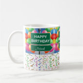 Joyeux Anniversaire Mug (Gauche)
