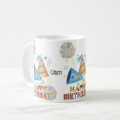 Joyeux Anniversaire Mug (Devant gauche)