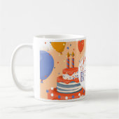 Joyeux Anniversaire Mug (Gauche)