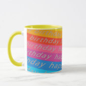 Joyeux Anniversaire Mug (Gauche)