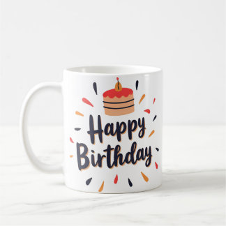 "Joyeux Anniversaire" Mug Pour Adultes