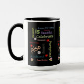 Joyeux Anniversaire Mug Savannah (Gauche)
