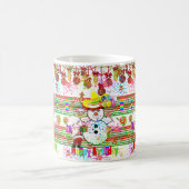 Joyeux Anniversaire Mug Snowman Père Noël (Centre)