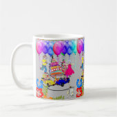 Joyeux Anniversaire Mug sur la colline (Gauche)