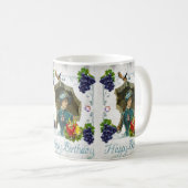 Joyeux Anniversaire Mug Victorian (Devant droit)