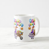 Joyeux Anniversaire Mug Victorian (Devant droit)