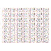 Joyeux Anniversaire Nappe Amis Famille (Devant (Horizontal))