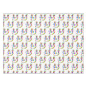 Joyeux Anniversaire Nappe Bougies Ballons (Devant (Horizontal))