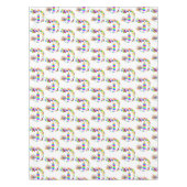 Joyeux Anniversaire Nappe Bougies Ballons (Devant)