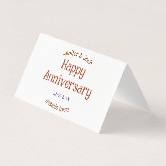 joyeux anniversaire nom détails rose doré tendance (Front)
