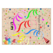 Joyeux anniversaire octobre 2022 Nappe (Devant (Horizontal))