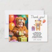 Joyeux anniversaire Our Little Bear Merci (Devant)