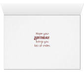 Joyeux anniversaire papa animal chien mignonne lab (Intérieur Horizontal (Bas))